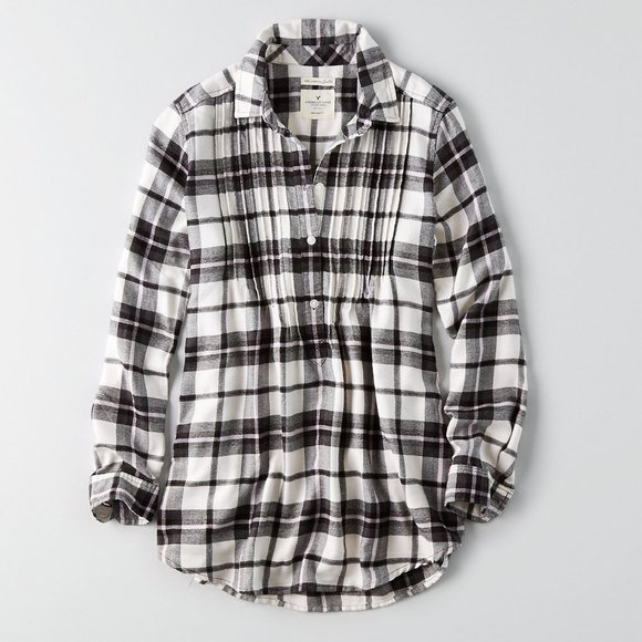 American Eagle Outfitters Tops - American Eagle amazingly soft flannel top XS